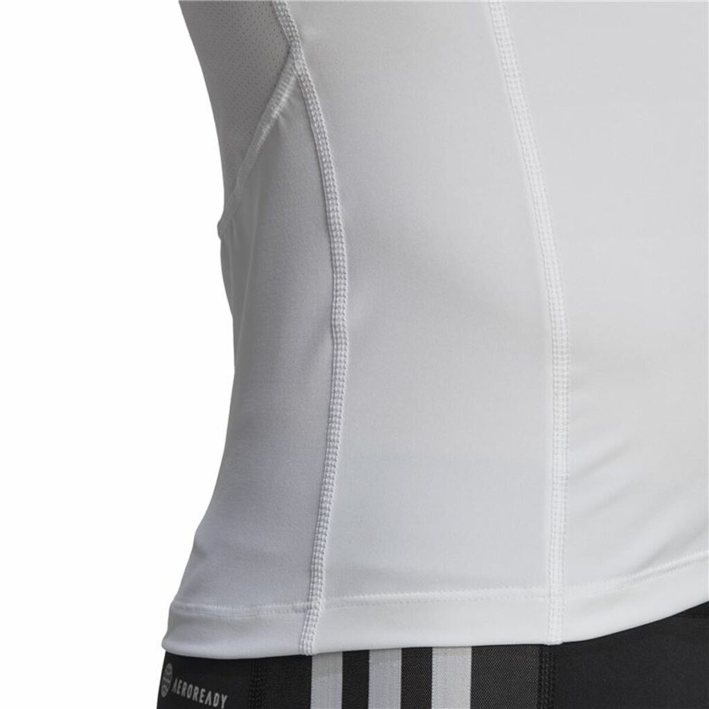 Ανδρική Μπλούζα με Κοντό Μανίκι Adidas techfit Graphic  Λευκό
