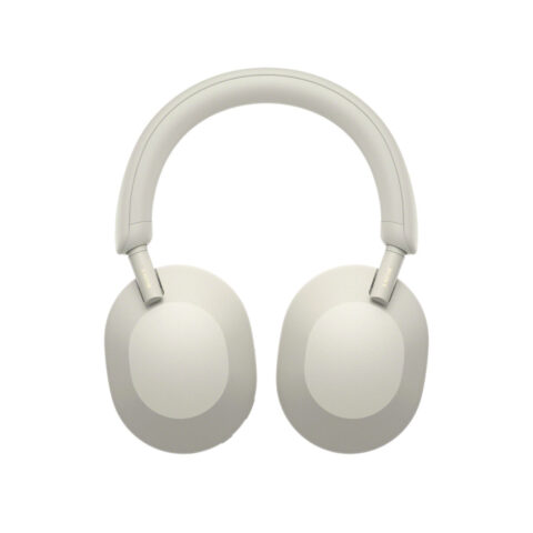 Ακουστικά με Μικρόφωνο Sony WH1000XM5S.CE7 Ασημί Μπεζ Μαύρο/Λευκό