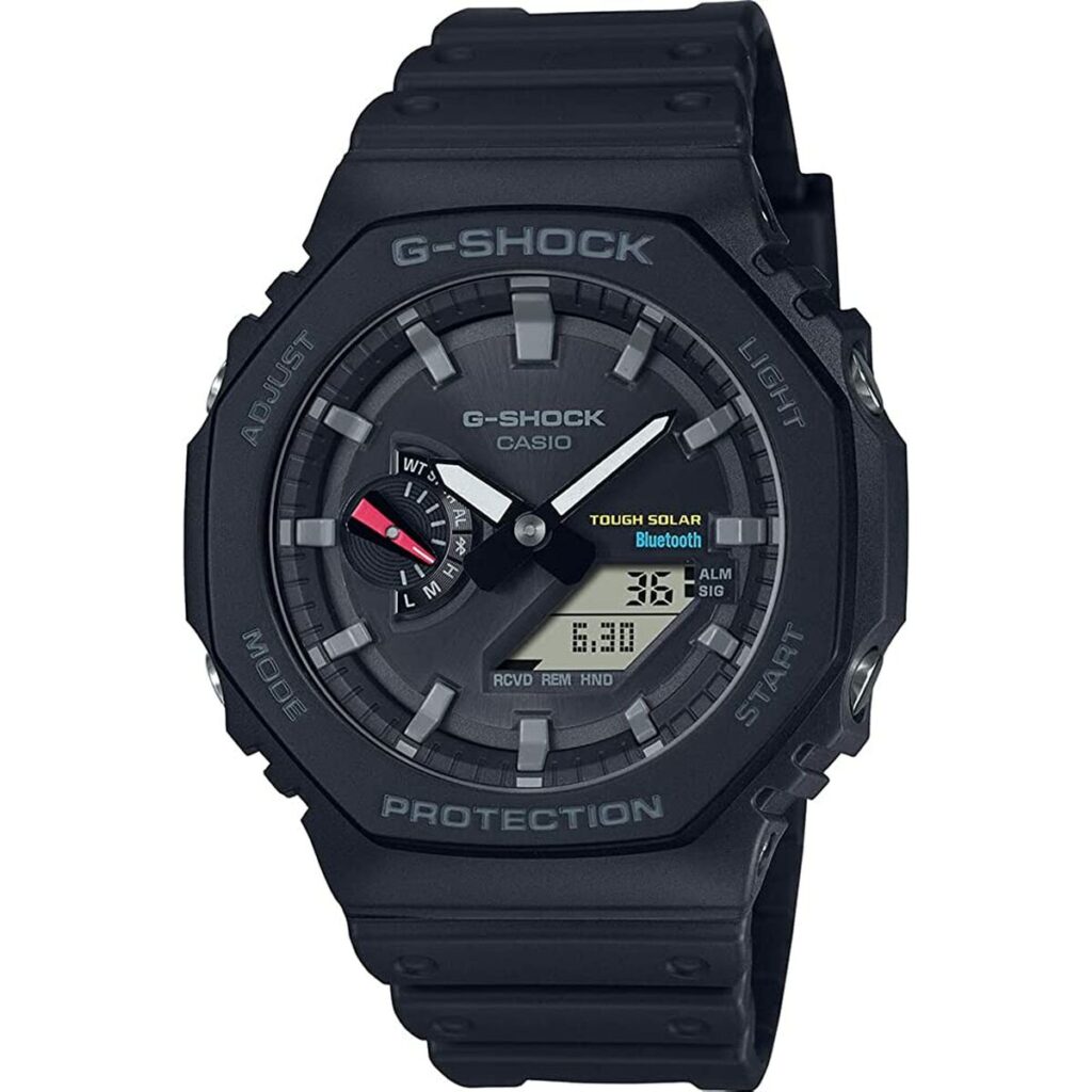 Ανδρικά Ρολόγια Casio G-Shock GA-B2100-1AER Μαύρο