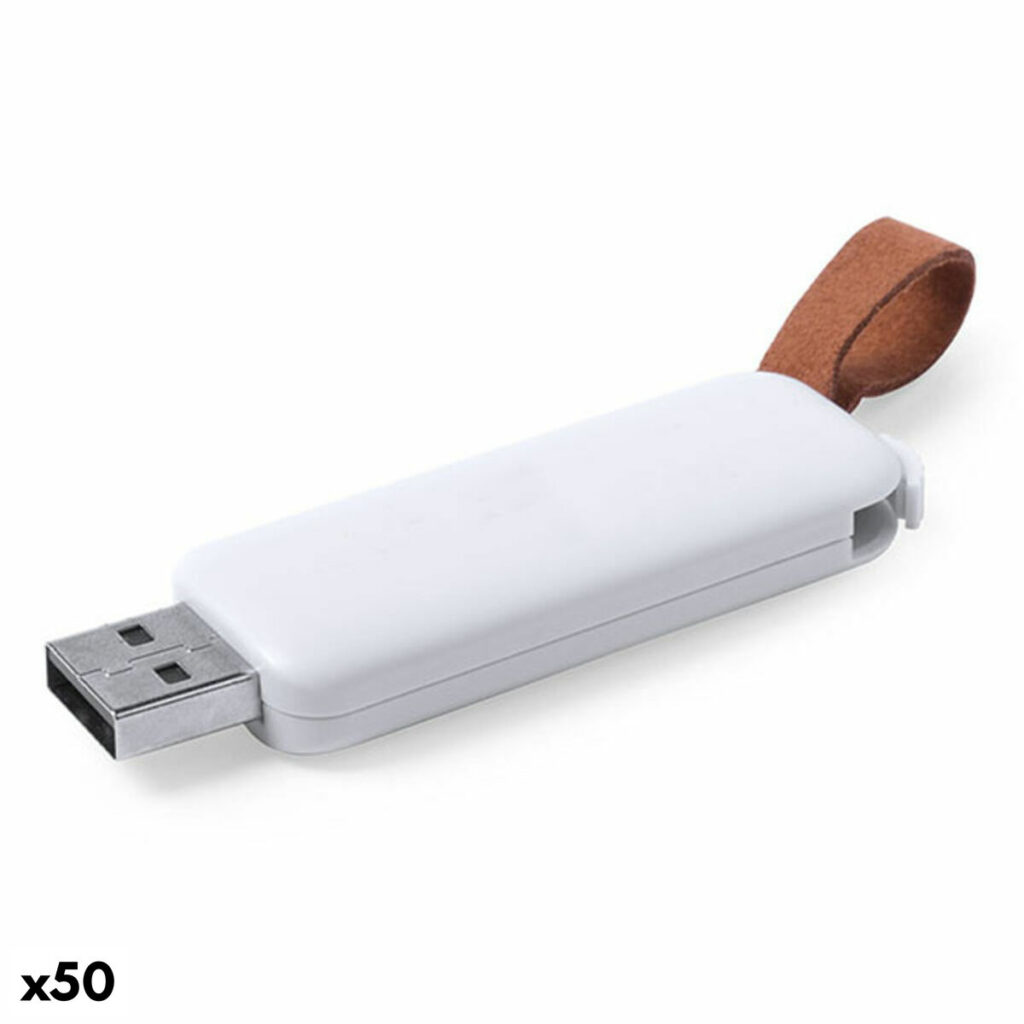 Στικάκι USB 146232 16GB Λευκό (50 Μονάδες)