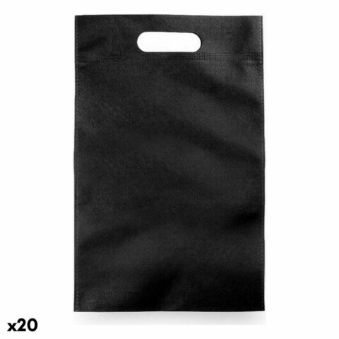 Τσάντα Πολλαπλών Χρήσεων 143307 Μαύρο Non woven (20 Μονάδες)