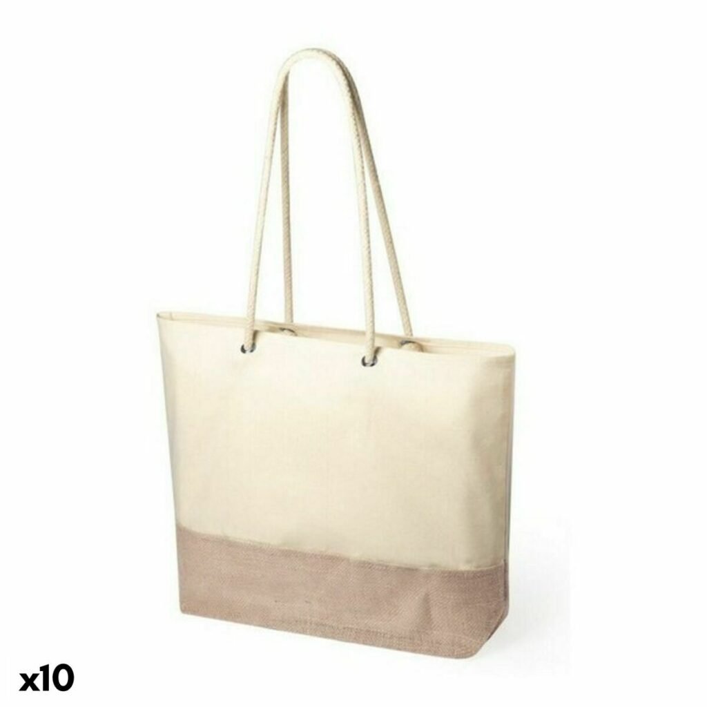 Τσάντα από Γιούτα 146388 Φυσικό (x10)