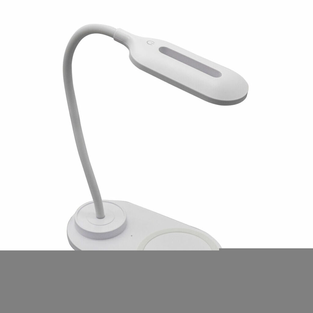 Λάμπα LED με Ασύρματο Φορτιστή για Smartphones Denver Electronics LQI-55 Λευκό 5 W