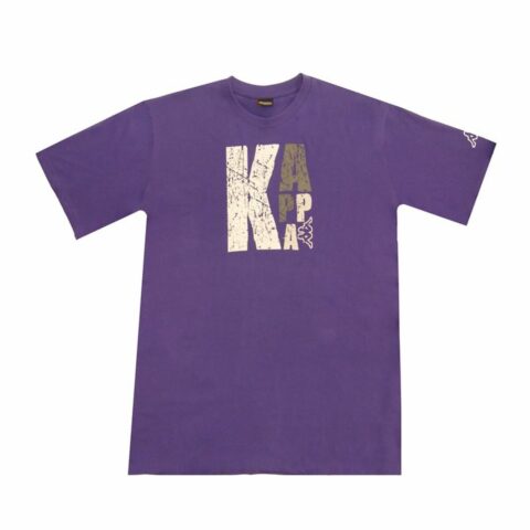 Ανδρική Μπλούζα με Κοντό Μανίκι Kappa Sportswear Logo Βιολετί
