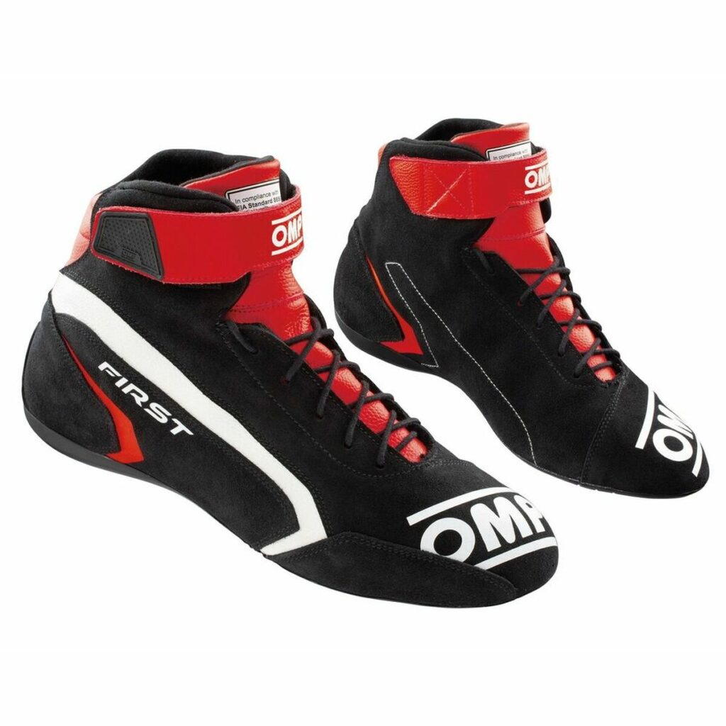 Μπότες Racing OMP IC/82407343 Κόκκινο/Μαύρο