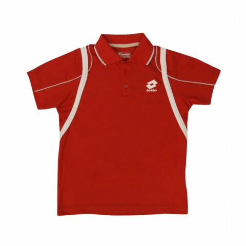 Παιδική Μπλούζα Polo με Κοντό Μανίκι Lotto Attack PL Κόκκινο