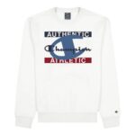 Ανδρικό  Φούτερ χωρίς Κουκούλα Champion Authentic Athletic Λευκό