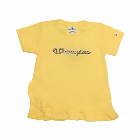 Παιδικό Μπλούζα με Κοντό Μανίκι Champion Κίτρινο