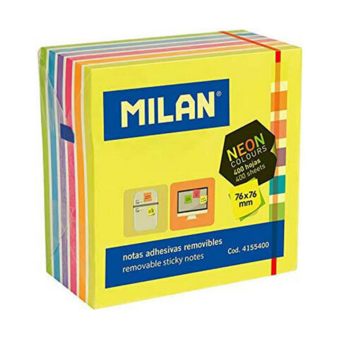 σημειωματάριο Milan Neon Αυτοκόλλητο Κίτρινο (7