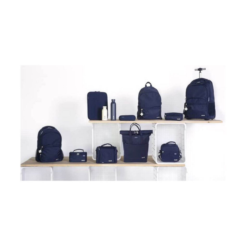 Θερμική Τσάντα Milan 23 x 20 x 11 cm Ναυτικό Μπλε