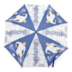 Αυτόματη Oμπρέλα Real Madrid C.F. Μπλε Λευκό (Ø 84 cm)