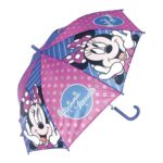 Αυτόματη Oμπρέλα Minnie Mouse Lucky Μπλε Ροζ (Ø 84 cm)