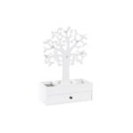 Κουτί-μπιζουτιέρα DKD Home Decor Λευκό Ξύλο MDF (24 x 12 x 36 cm)