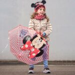 Ομπρέλα Minnie Mouse Κόκκινο (Ø 71 cm)