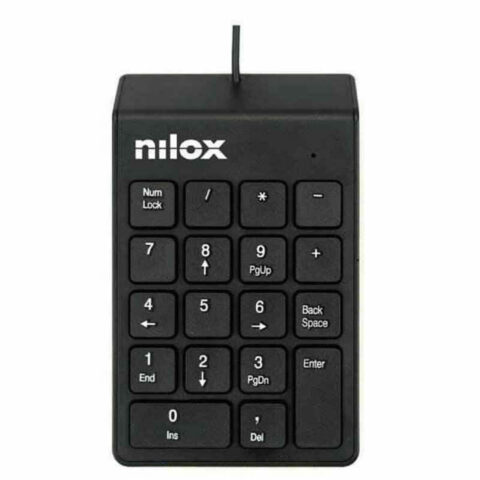 Αριθμητικό πληκτρολόγιο Nilox NXKN0001 Μαύρο