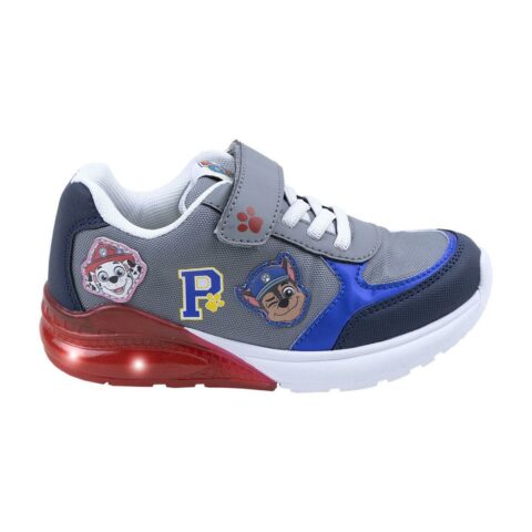 Αθλητικα παπουτσια με LED The Paw Patrol Ανοιχτό Γκρι