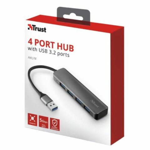 Hub USB 4 Θύρες Trust 23327