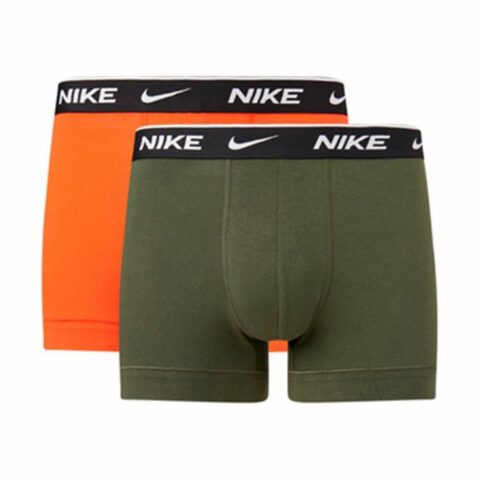 Πακέτο Μποξεράκια Nike Trunk Πορτοκαλί Πράσινο 2 Τεμάχια