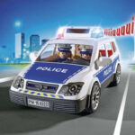 Aυτοκίνητο με Φως και Ήχο City Action Police Playmobil 6920 Λευκό