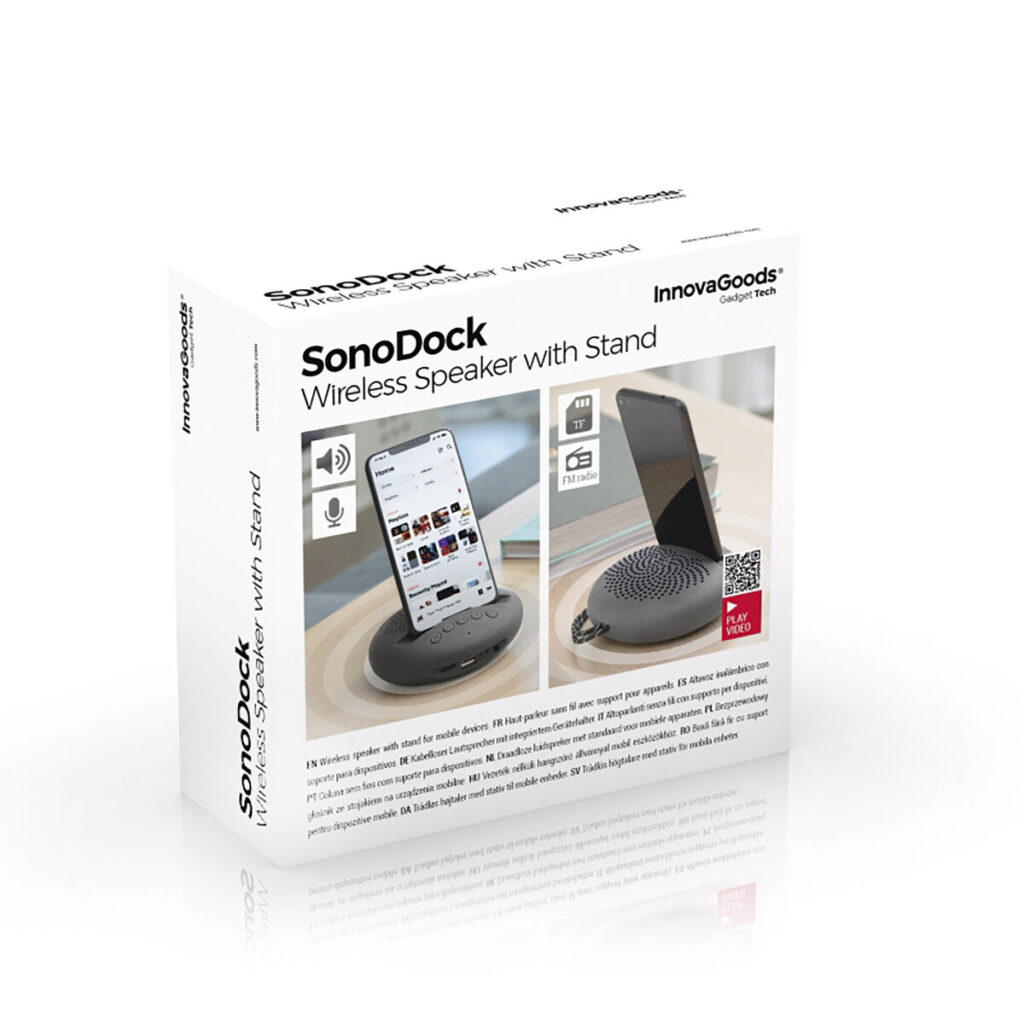 Ασύρματο Ηχείο με Βάση για Συσκευές  Sonodock InnovaGoods