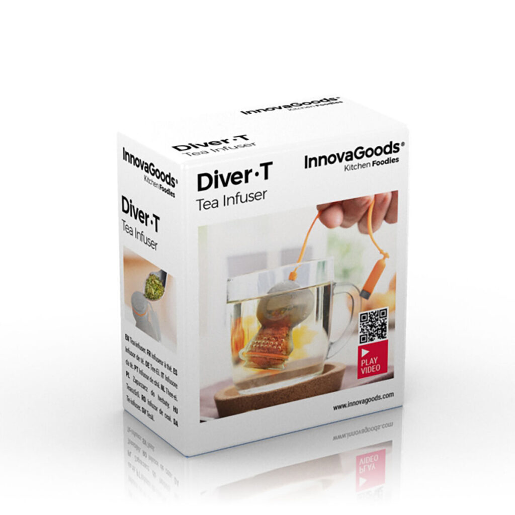 Συσκευή Τσαγιού Σιλικόνης Diver·t InnovaGoods