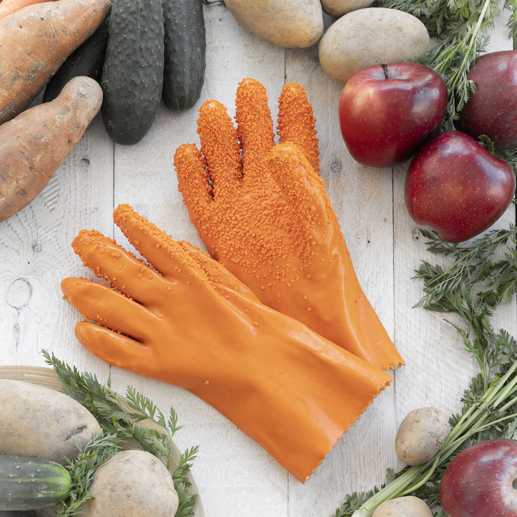 Γάντια για Καθαρισμό Λαχανικών και Φρούτων Glinis InnovaGoods