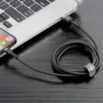 Baseus Cafule USB Lightning Cable 2.4A 0.5m (Gray+Black)