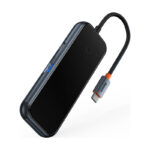 Adapter 4w1 Baseus Hub USB-C na 4xUSB 3.0 (Dark Grey)