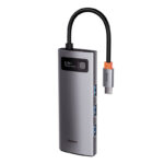 Adapter 5in1 Baseus Hub USB-C to 3x USB 3.0 + HDMI + USB-C PD