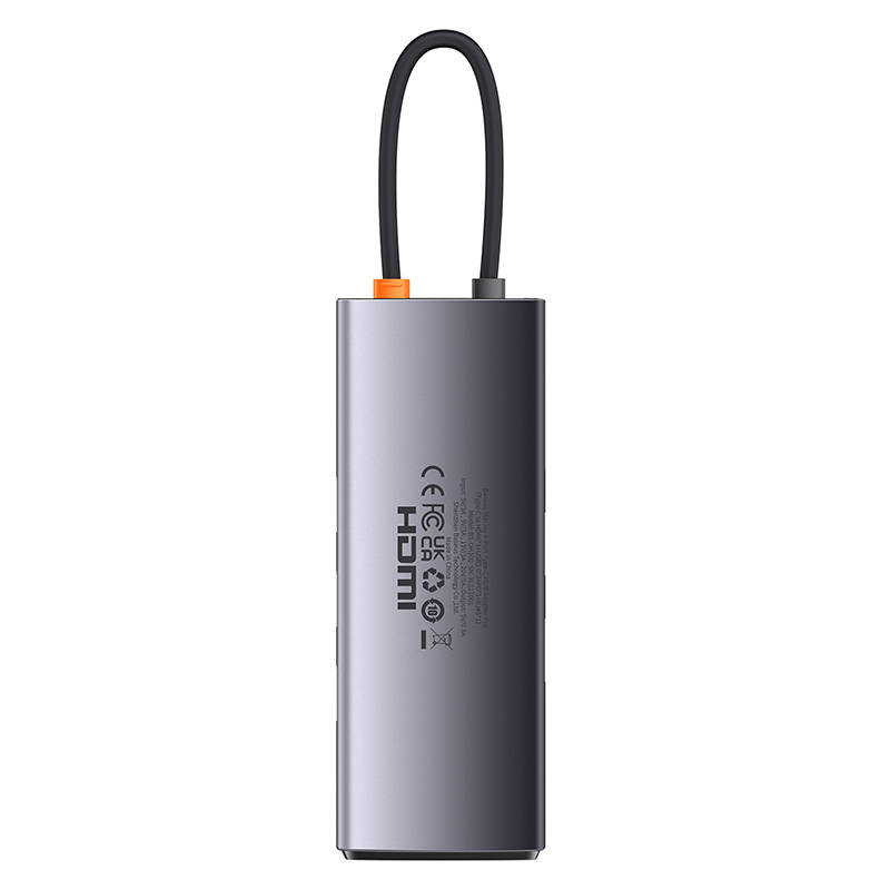 USB-C to 3x USB 3.0 + HDMI + USB-C PD + RJ45