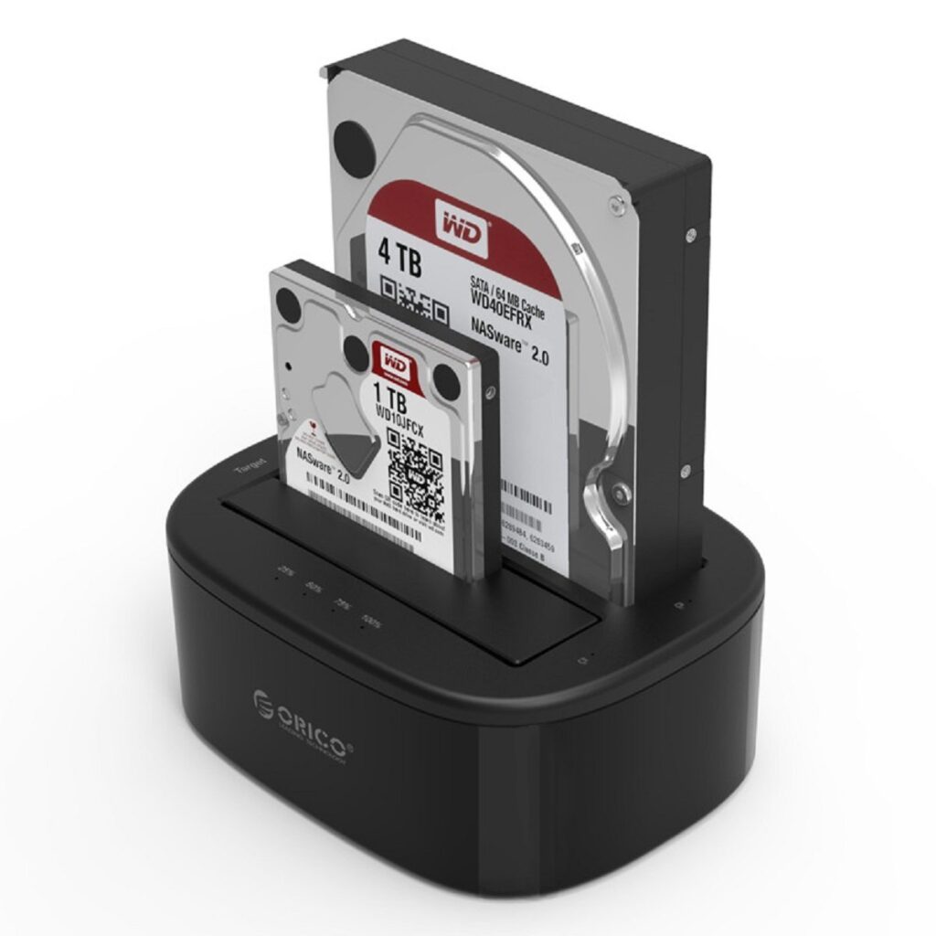 Docking with clone function Orico Dual Bay USB3.0 HDD