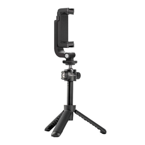 Phone extension pole tripod set PGYTECH with 1/4" adapter and cold shoe