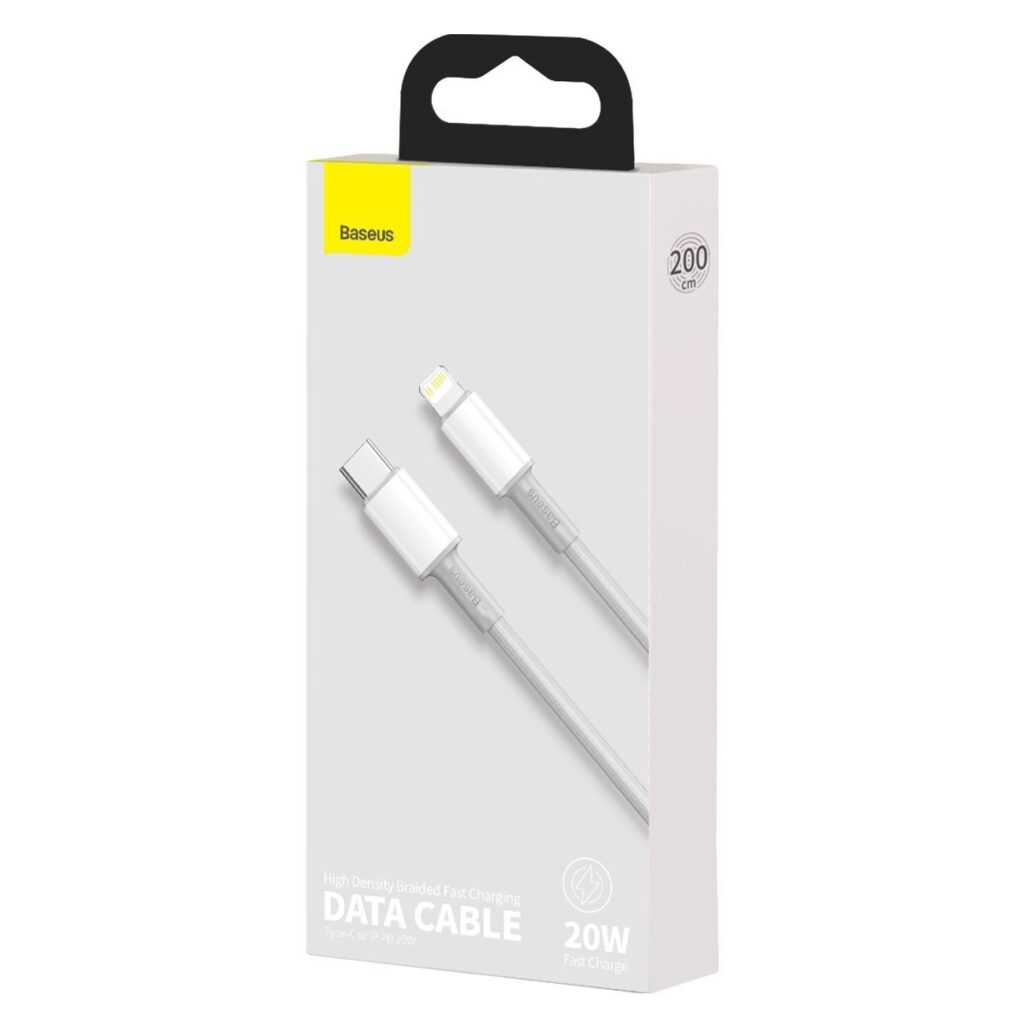 USB-C to Lightning Baseus High Density Braided Cable