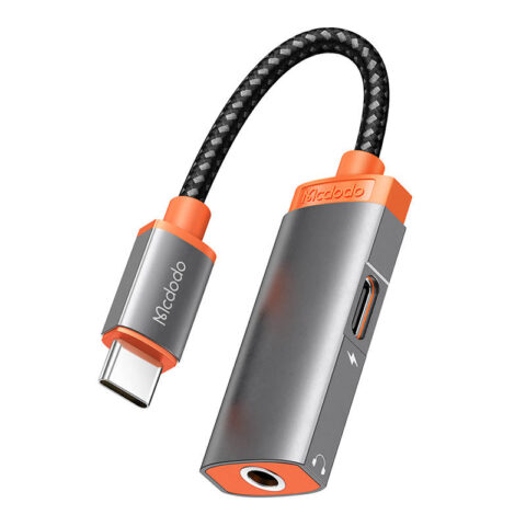 USB-C to Mini jack 3.5m + USB-C adapter Mcdodo CA-0500