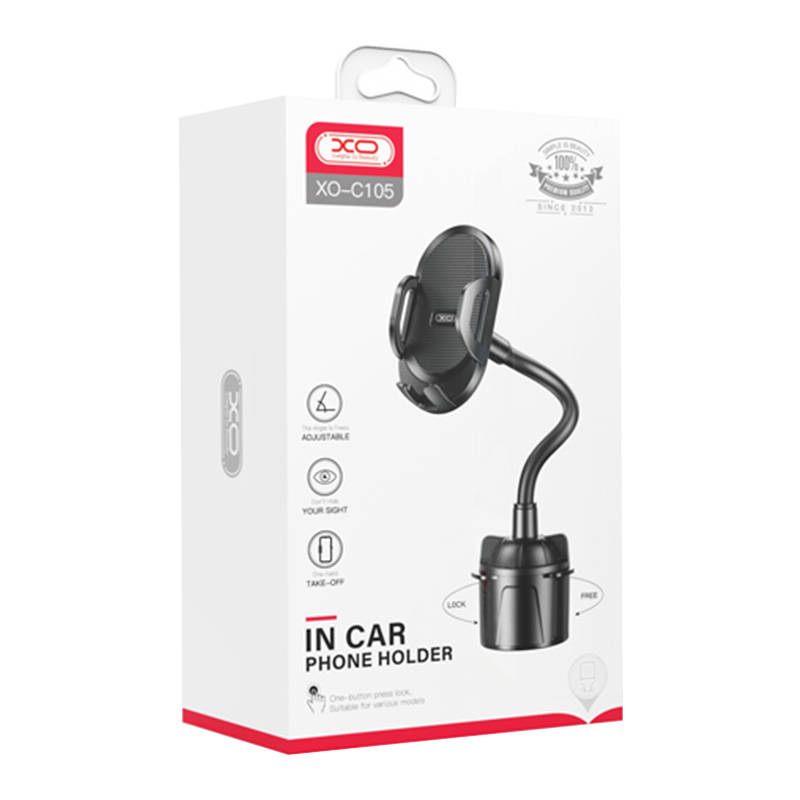 Car cup Smartphone holder XO C105 (black)