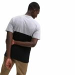 Ανδρική Μπλούζα με Κοντό Μανίκι Vans Colorblock Μαύρο Γκρι