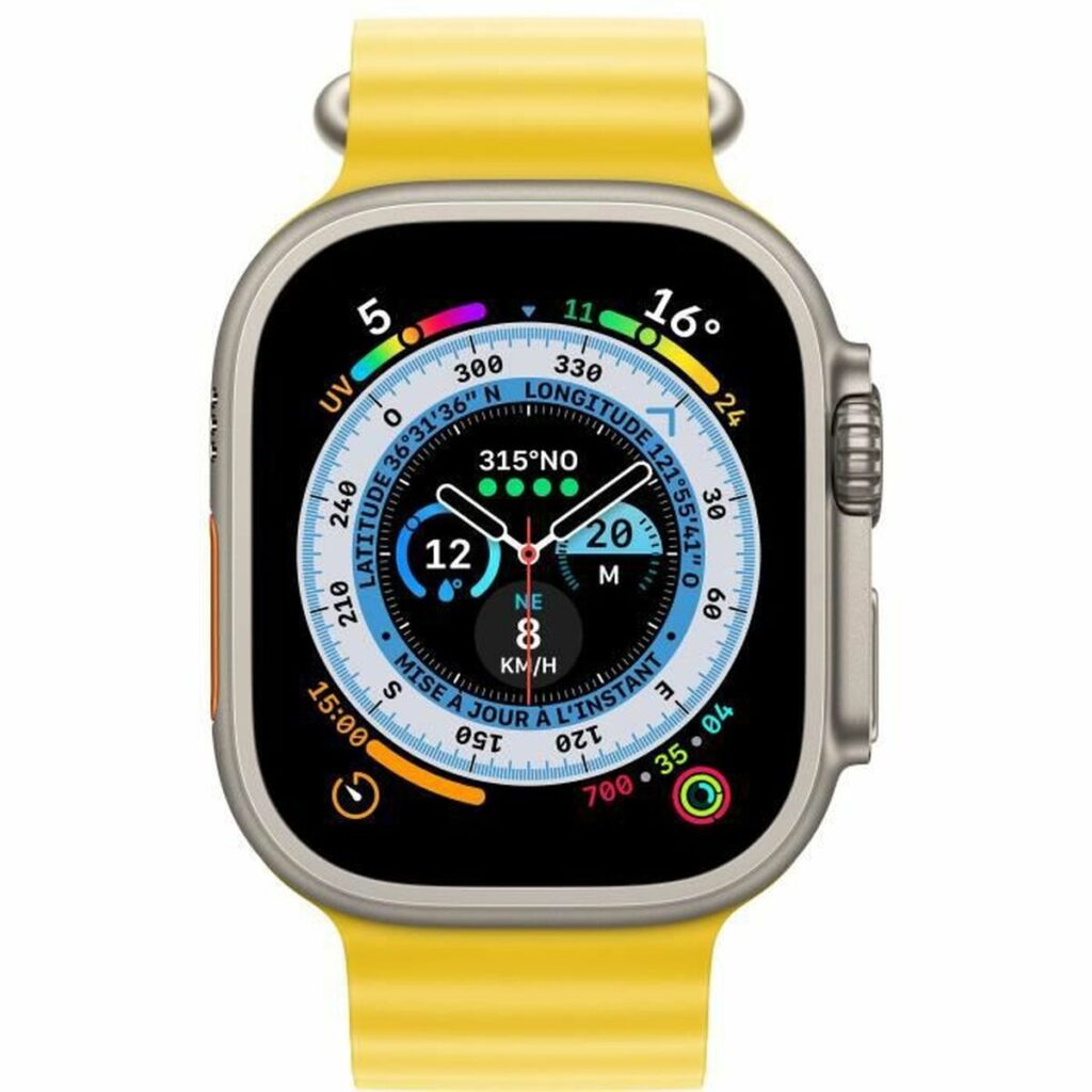 Smartwatch Apple Watch Ultra 4G WiFi Κίτρινο GPS WatchOS 9