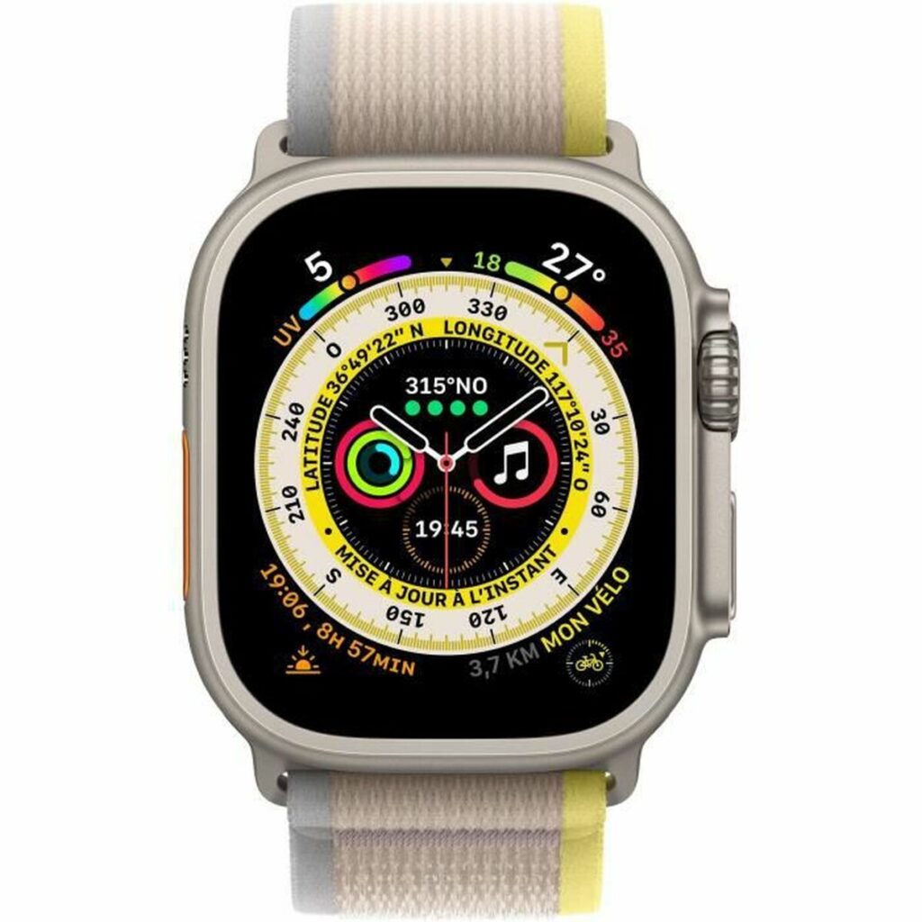 Smartwatch Apple Watch Ultra 4G WatchOS 9 Λευκό 32 GB