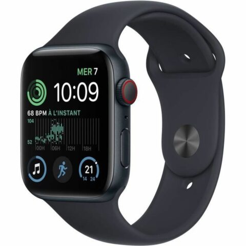 Smartwatch Apple Watch SE 4G GPS 32 MB Μαύρο 44 mm