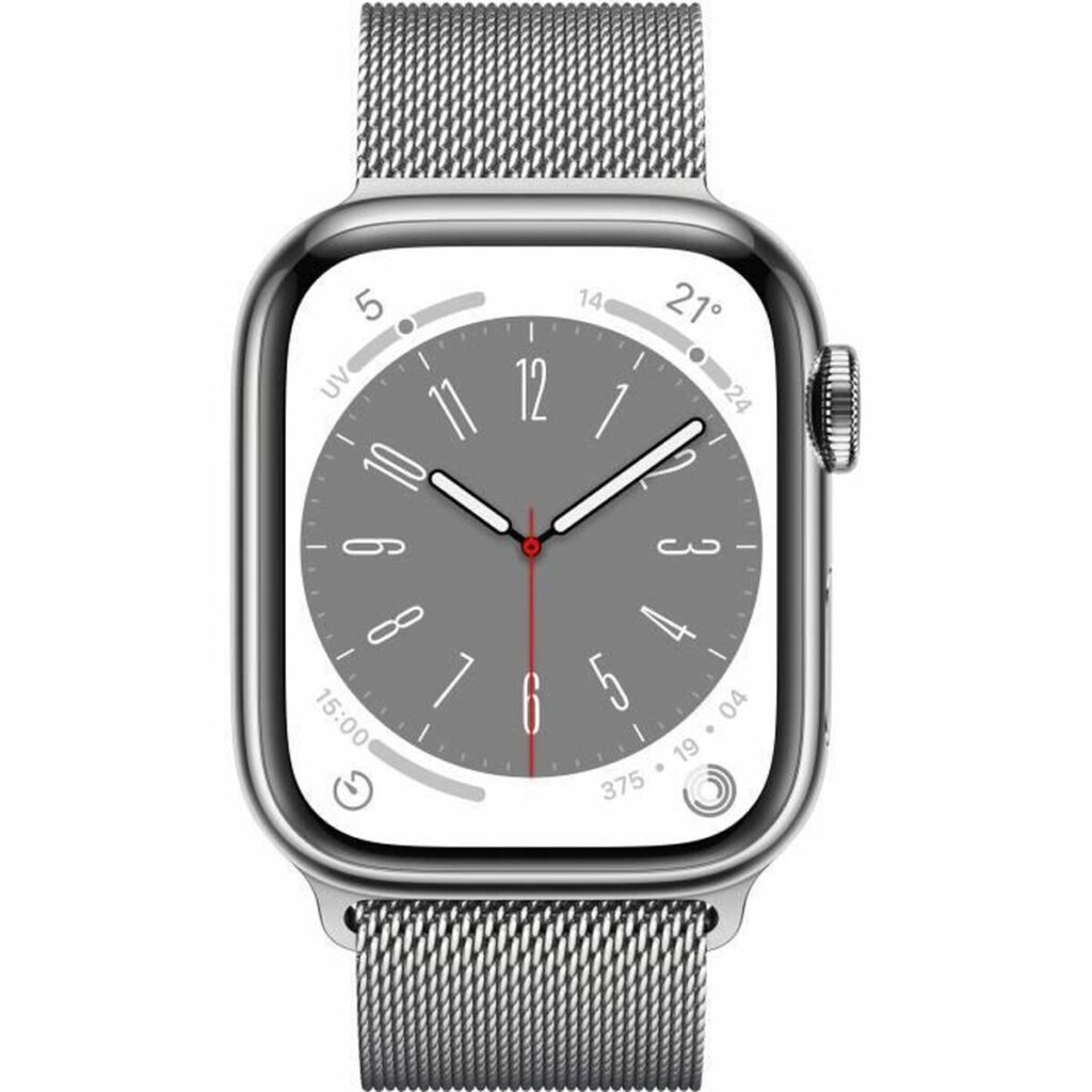 Smartwatch Apple Series 8 4G Ασημί WatchOS 9