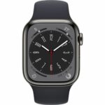 Smartwatch Apple WATCH SERIES 8 4G WatchOS 9 Μαύρο