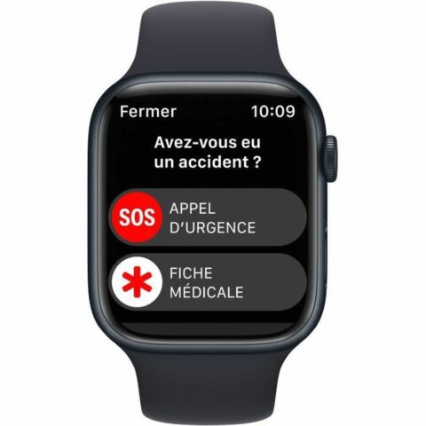 Smartwatch Apple Watch Series 8 Μαύρο 45 mm