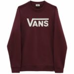 Ανδρικό  Φούτερ χωρίς Κουκούλα Vans Classic Crew-B Σκούρο Κόκκινο