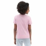 Παιδικό Μπλούζα με Κοντό Μανίκι Vans Flying V Crew Ροζ