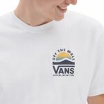 Unisex Μπλούζα με Κοντό Μανίκι Vans Side Set-B Λευκό