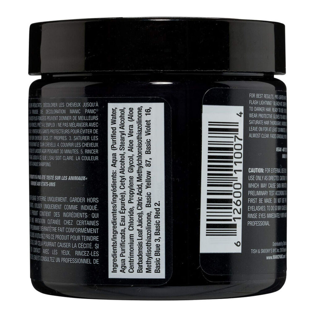 Μόνιμη Βαφή Classic Manic Panic ‎HCR 11007 raven (118 ml)