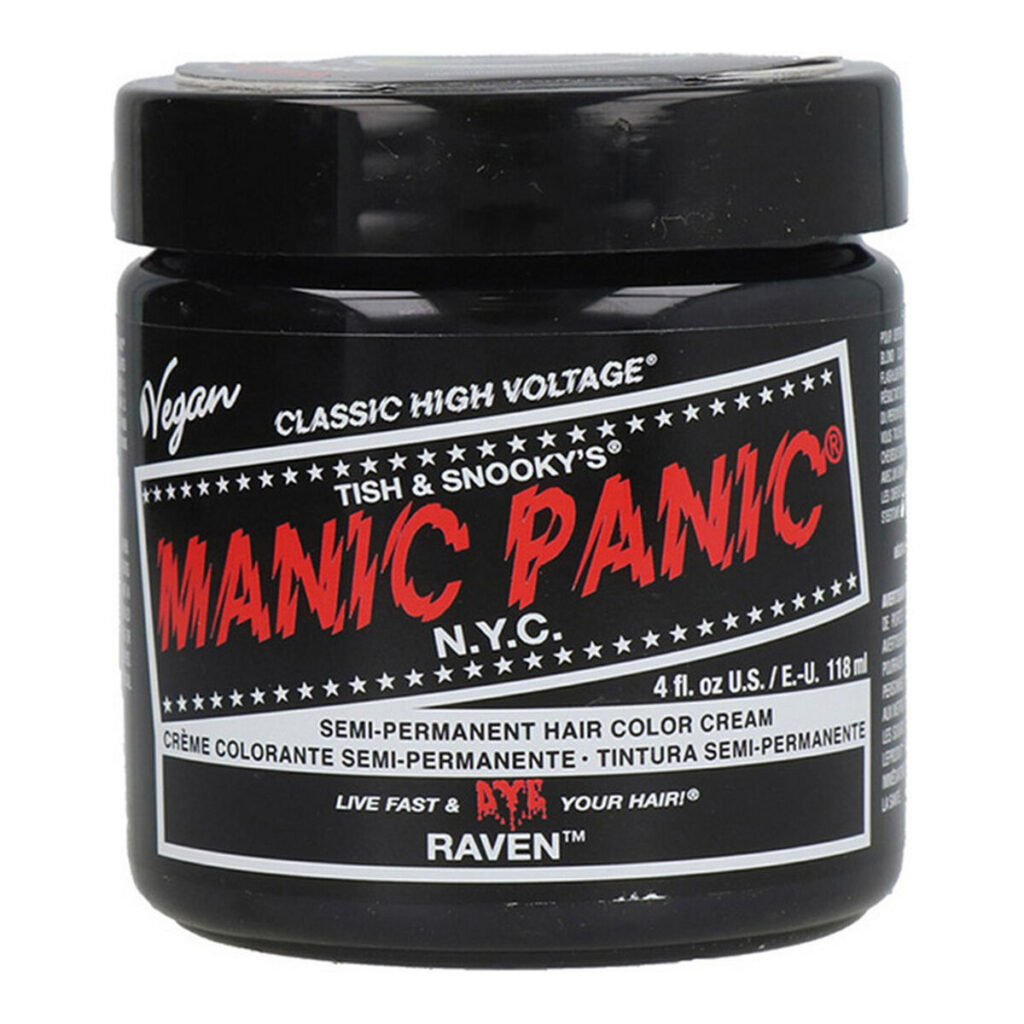 Μόνιμη Βαφή Classic Manic Panic ‎HCR 11007 raven (118 ml)