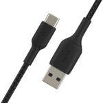 Καλώδιο USB A σε USB C Belkin CAB002BT1MBK Μαύρο 1 m