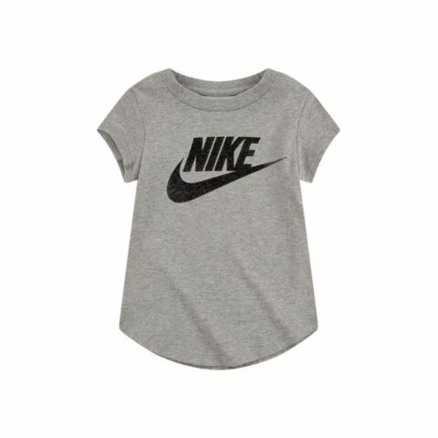 Παιδικό Μπλούζα με Κοντό Μανίκι Nike Futura SS Γκρι