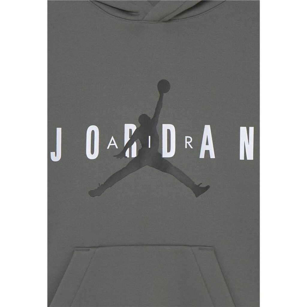 Παιδικό Φούτερ με Κουκούλα Nike Jordan Jumpman Little Kids Γκρι